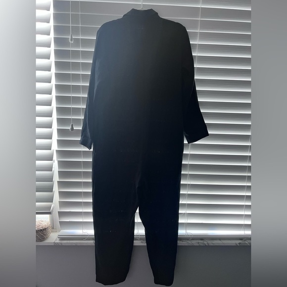 COPY - 100% LINEN BLACK JUMPSUIT - Picture 5 of 6